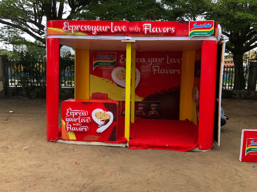 Indomie Flavor Experience Booth