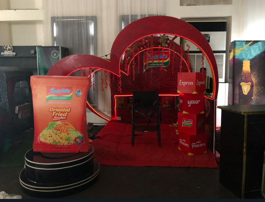 Indomie Exhibition Stand